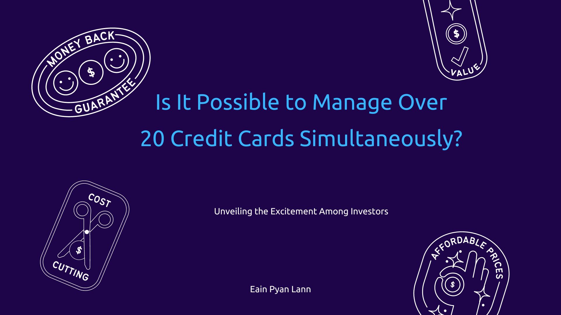 Is It Possible to Manage Over 20 Credit Cards Simultaneously?