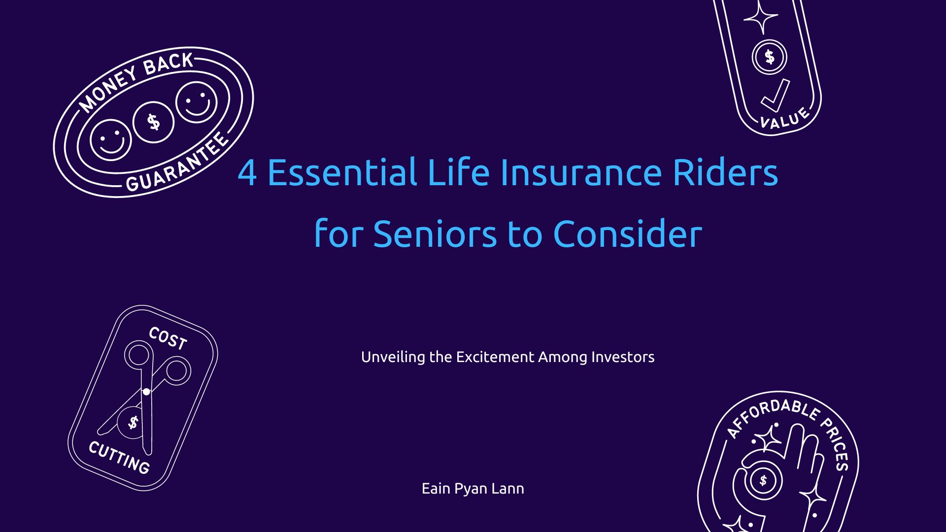 4 Essential Life Insurance Riders for Seniors to Consider
